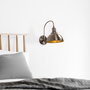 Opviq Varzan - 10845 Lámpara de pared vintage de metal
